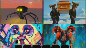 СИРЕНОГОЛОВЫЙ МУЛЬТИК: Веселый Танец Гигантского Монстра 📢 КРУТАЯ БИТВА ГЕРОЕВ