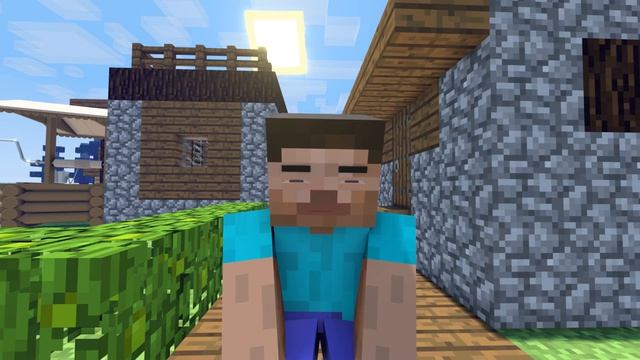 Алекс и Стив _ История любви _ Стив Зомби _ - Minecraft