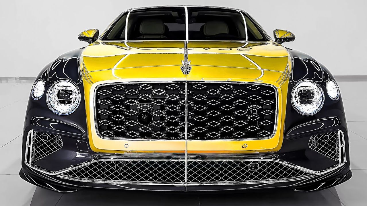 Bentley Flying Spur Mulliner - Интерьер и экстерьер