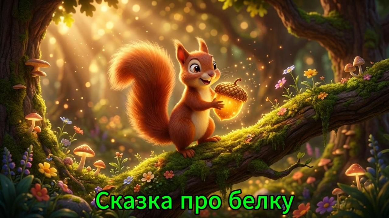 Сказка про белку / Сказка о дружбе / Сказка о доброте / Слушать на ночь / Сказка для детей