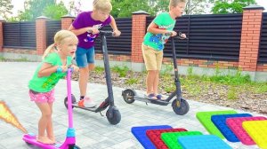 СОФУНЬЯ ШАЛУНЬЯ - СОФИЯ и самокат.