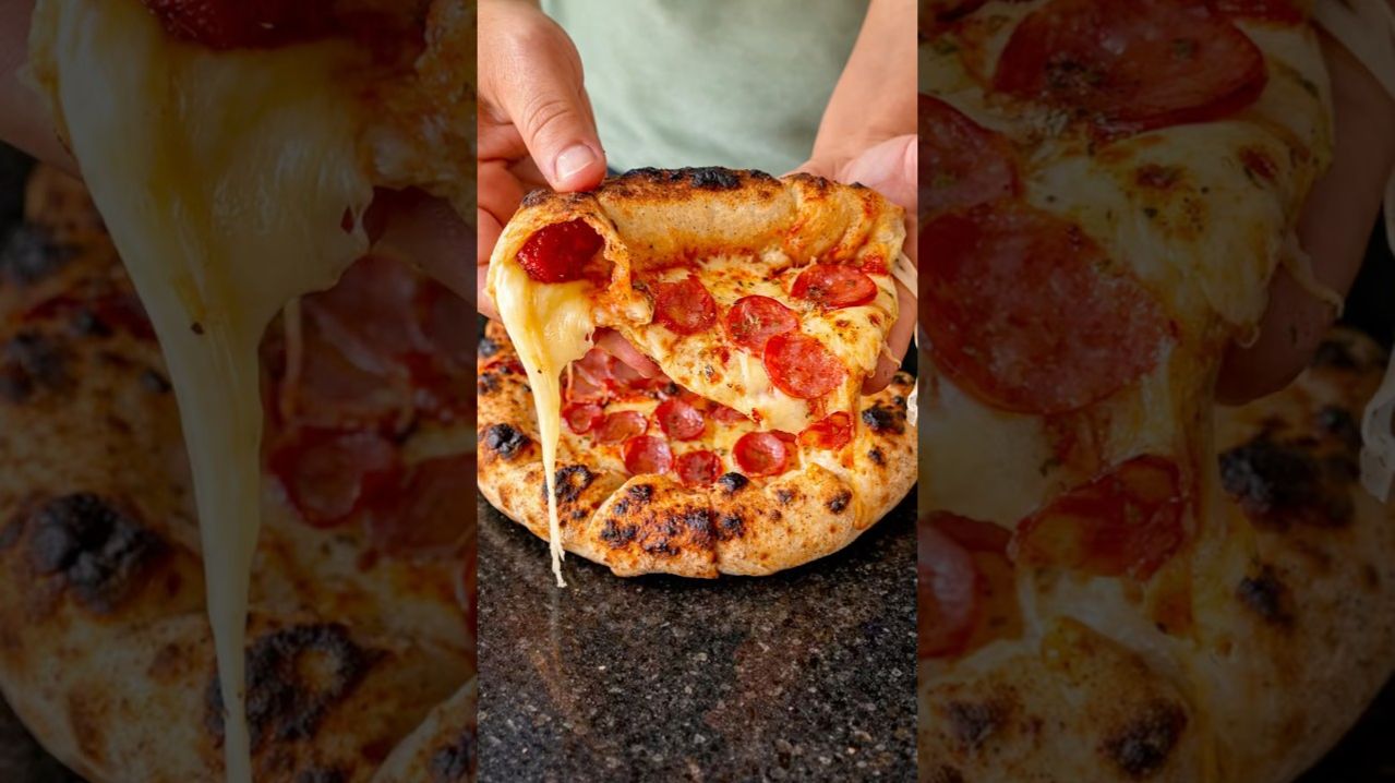 Пицца Пепперони с начинкой из гуавы 😍