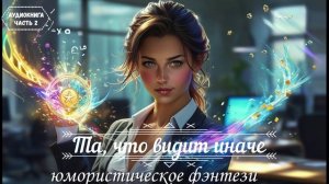 🎧 АУДИОКНИГА ПОЛНОСТЬЮ 🤔 Та, что видит иначе 😂юмористическое фэнтези ✨ часть  2️⃣