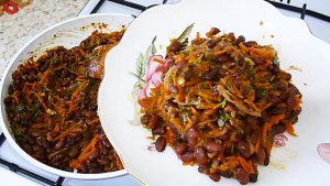 Как вкусно приготовить красную фасоль.