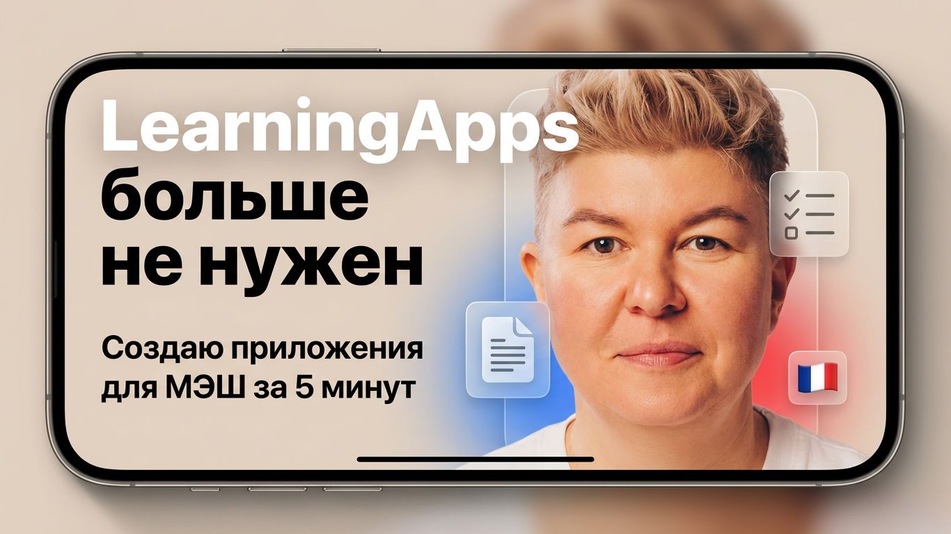 Приложения для МЭШ за 5 минут: Забудьте про LearningApps!