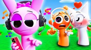 Спрунки. Пинки игнорирует всех 24 часа