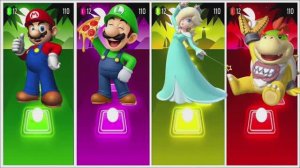 Марио против Луиджи, Розалины и Боузера-Младшего: Музыкальная Битва в Тайлс Хоп — Ритм ЭДМ