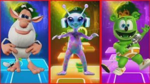 Буба против Пришельца и Мишки Гумми: Музыкальный Баттл в Тайлс Хоп — Ритм ЭДМ