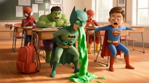 Сын Бэтмена съел мороженое Джокера! Супер Мультики для детей. Детские мультики смотреть