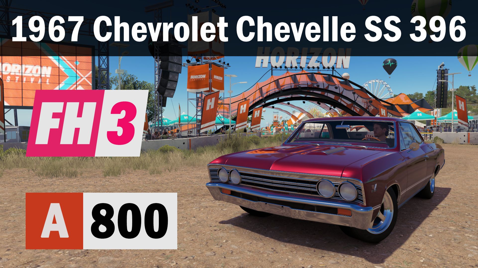 Forza Horizon 3 - 1967 Chevrolet Chevelle Super Sports 396, Race