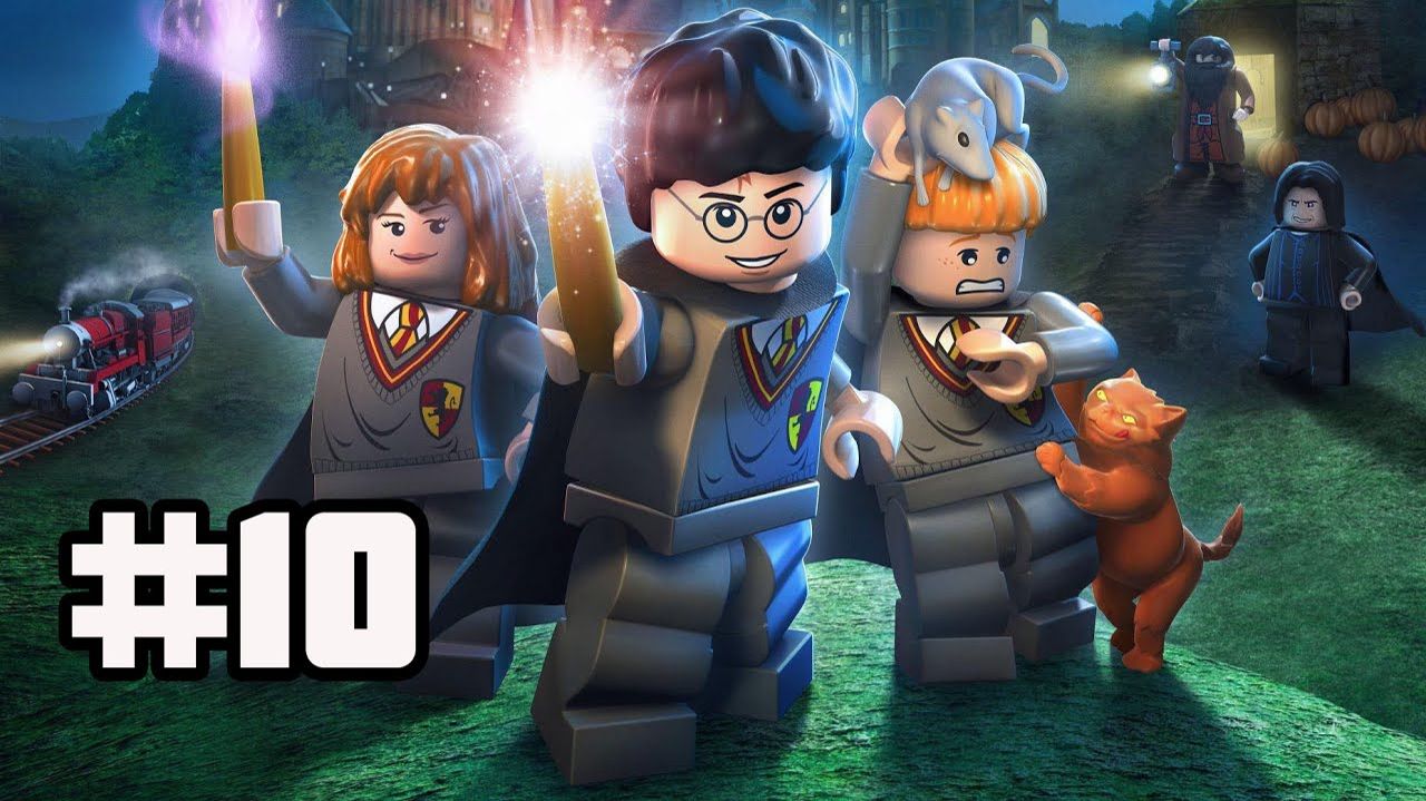LEGO Harry Potter: Years 1-4 (PC)-Том Реддл и Пауки #10.