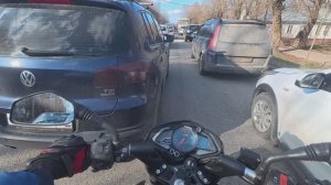 Мотобудни #2. Пятничные пробки. Bajaj pulsar ns200