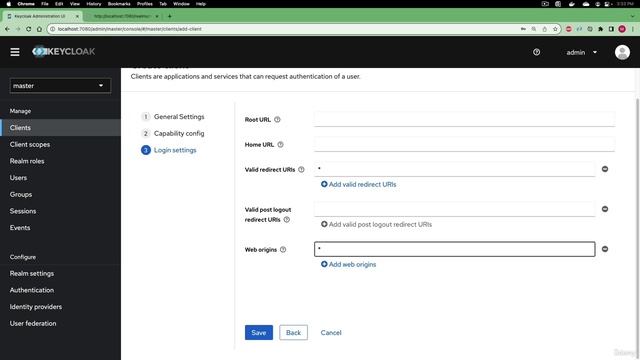 18. Register client & end user inside KeyCloak for Authorization code grant flow смотреть онлайн