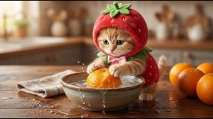 Когда самый маленький котенок проявил величайшую храбрость Уютная история