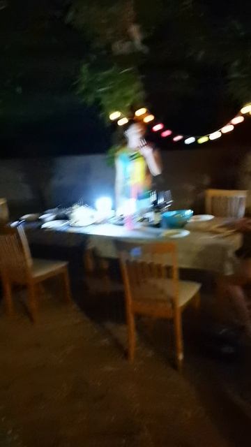 2023.01.31 Паттая, наш любимы двор, креветки и шашлыки.