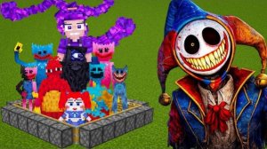 ВСЕ МОНСТРЫ POPPY PLAYTIME ОБЪЕДИНЕНЫ В MINECRAFT СРАВНИВАЕМ КТО КРУЧЁ БЛИН БЛИНСКИЙ