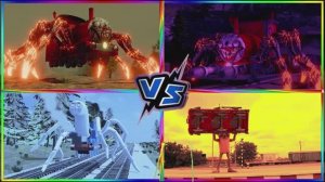 ЭВОЛЮЦИЯ ПАРОВОЗОВ: Поезд Мутант против Темного Зверя и Доброго Томаса 🚂 МУЛЬТИК БИТВА