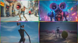 СИРЕНОГОЛОВЫЙ ПРОТИВ ВСЕХ: Веселая Вечеринка Монстров и Крутой Танец 📢 МУЛЬТИК ГЕРОИ