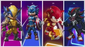 ЭВОЛЮЦИЯ СОНИКА: Веном Соник против Росомахи и Капитана Ежа ⚡ КРУТОЙ МУЛЬТИК БАТТЛ