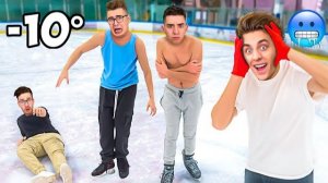 Кто Последний Покинет ЛЕДОВУЮ АРЕНУ Получит 1000$  - Челлендж!