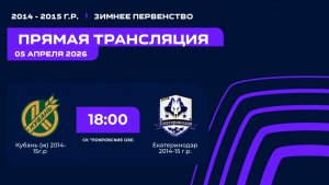 "Кубань ( Ж)" - "Екатеринодар " | Зимнее Первенство