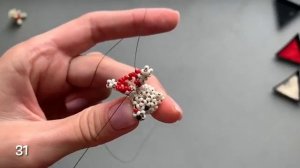 Как сделать плюшевого мишку из бисера 🧸 | Урок по созданию 3D-мишки из бисера