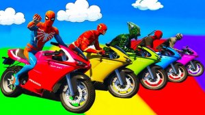 Человек-паук спасает Бэтмена против Железного человека, Венома. Мультики для детей. Детские мультики