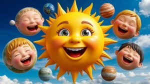 Космохоровод | Весёлая детская песня про планеты Солнечной системы 🎵🚀