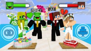 Джей Джей против Майки в день свадьбы. Майнкрафт Мультик