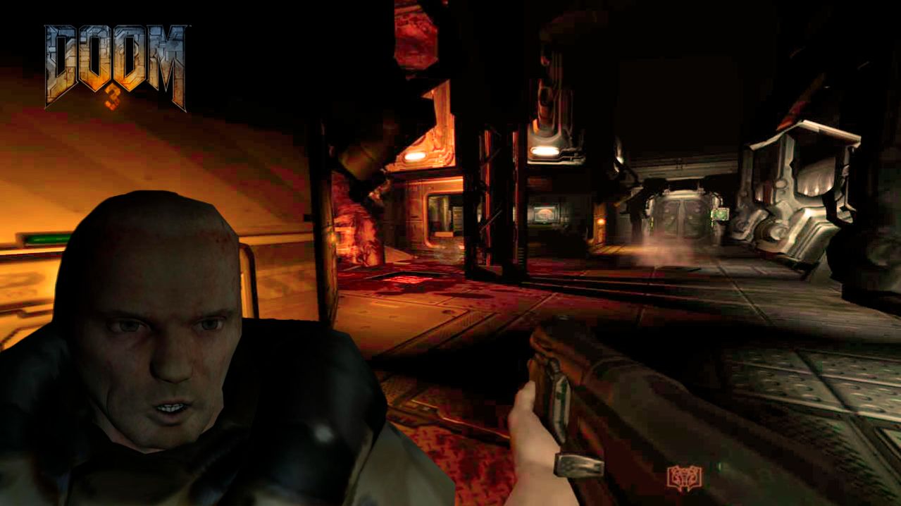 DOOM 3 # 17. В ТЕМНОТЕ! На встречу к Сержанту. (сложность "Ветеран" 2026г.)