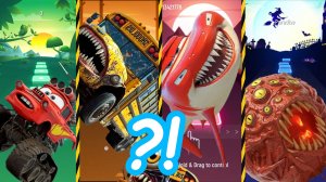 МЭТР МОНСТР ТРАК, АВТОБУС-ПОЖИРАТЕЬ, МАККУИН-АКУЛА, ПОЕЗД-ПОЖИРАТЕЛЬ Ep.106