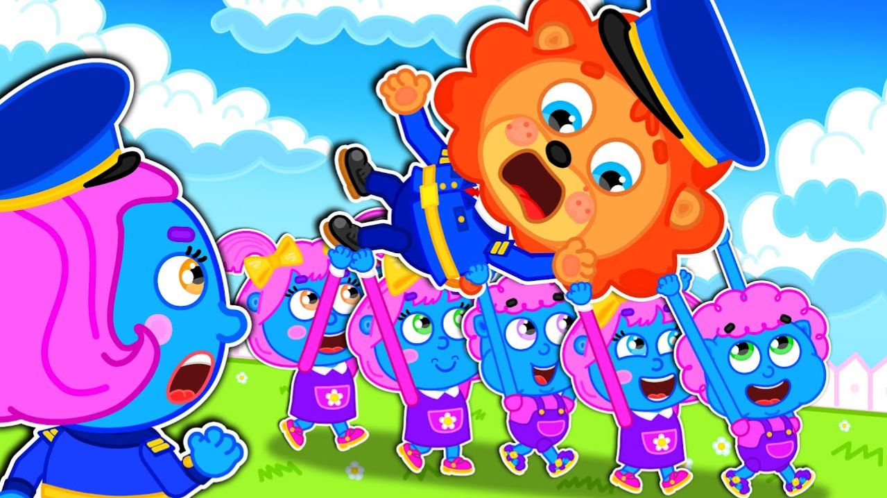 48 Маша и Леопольд. Малыши выносят полицейского - Мультик для детей