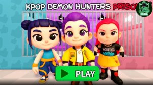 🍼 BABY KPOP ОХОТНИКИ НА ДЕМОНОВ БЕГУТ ИЗ ТЮРЬМЫ #ОББИ #РОБЛОКС