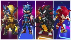 СОНИК МУЛЬТИК: Веном Соник против Капитана Ежа и Росомахи 🦔 БИТВА СУПЕРГЕРОЕВ