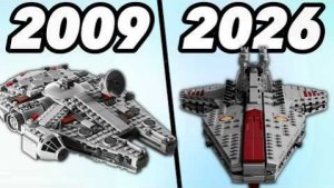 Рейтинг всех наборов ЛЕГО Star Wars в масштабе 1 к 100 от худшего к лучшему!