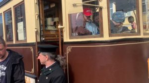 Проезд исторических трамваев Москва апрель 2026