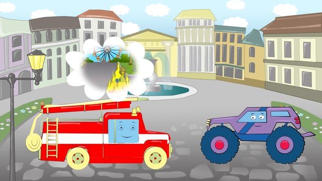 Монстр-траки для детей. Видео для детей.