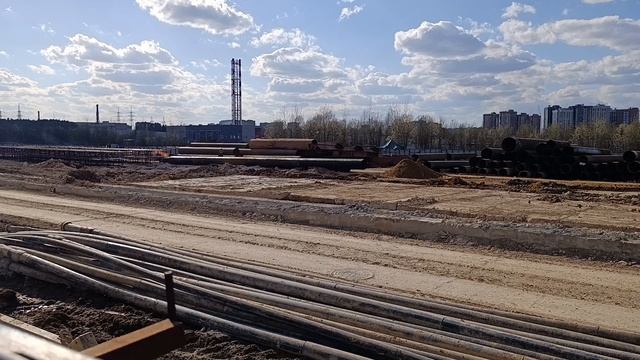 На площадке Ватутинки Троицкой линии идёт раскрытие монтажно-щитовой камеры для ТПМК Натали