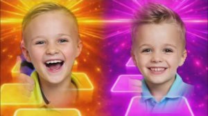 Влад и Ники в Тайлс Хоп: Веселый Музыкальный Челлендж — Прыгаем в Ритме ЭДМ