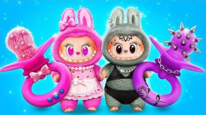 Лабубу стали мамами! Идеи для кукол ЛОЛ в аквапарке