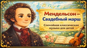 Мендельсон – Свадебный марш 🎻 Классическая музыка для детей - Слушать онлайн
