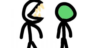 Монстр с плохими зубами.