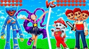 КТО САМЫЙ СИЛЬНЫЙ ЩЕНЯЧИЙ ПАТРУЛЬ РАЙДЕР против POPPY PLAYTIME 5 ЛИЛИ ЛАВБРЕЙДС в МАЙНКРАФТ МУЛЬТИК