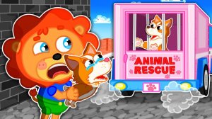 33 Маша и Леопольд. Спасение щенка - Мультик для детей