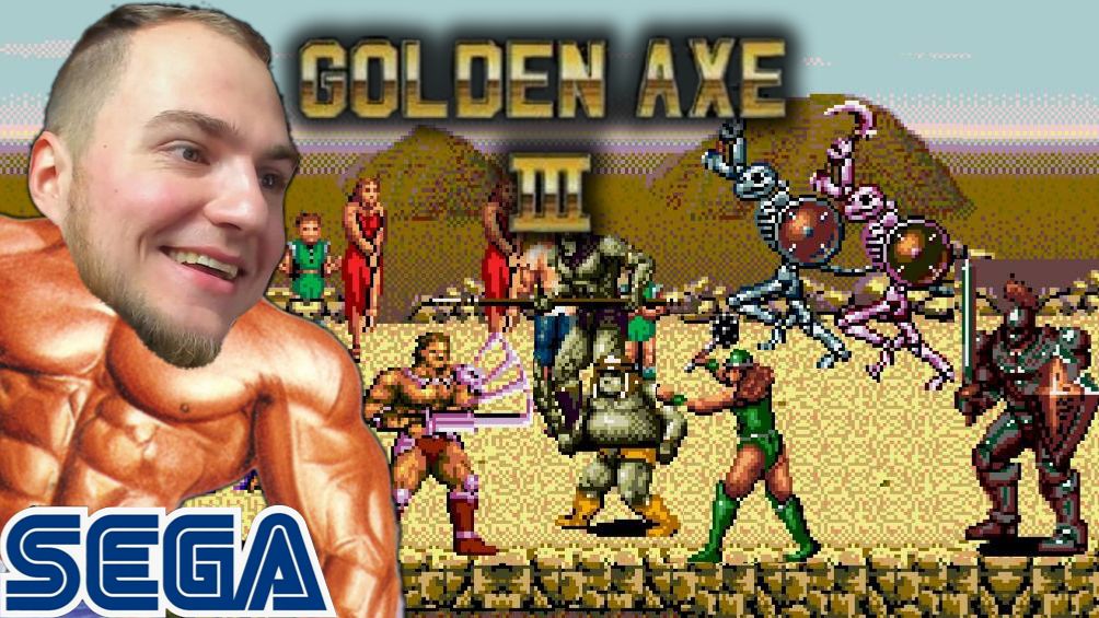 Прохождение ▶︎ Golden axe 3 c KVIT+