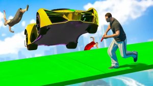 ЗА СЕКУНДУ ДО!!! БЕГИ ИЛИ УМРИ В GTA ONLINE!!!