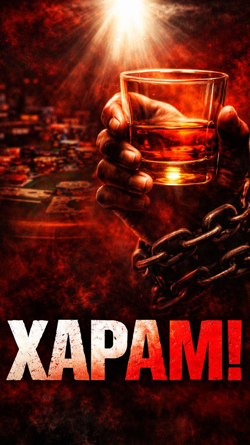 Алкоголь и казино — это ловушка шайтана