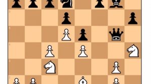 Гениальная игра Балашова против _Староиндийской защиты_ с жертвой пешки в начале партии