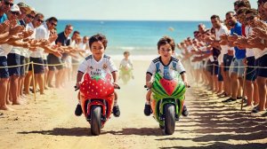 Сын Роналду против сына Месси! Супер Мультики для детей. Детские мультики смотреть