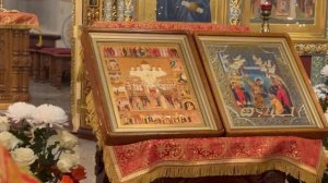 Освящение хлебов на престольный праздник.